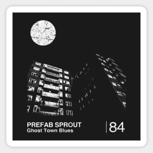 Prefab Sprout / Minimalist Graphic Fan Artwork Design Magnet